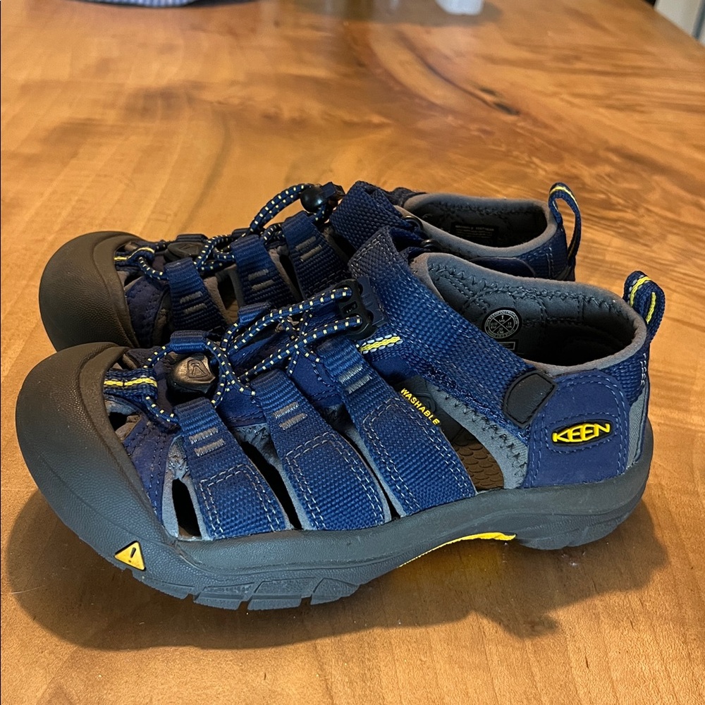 Kids Keen Newport H2 Navy Blue Outdoor Sandals